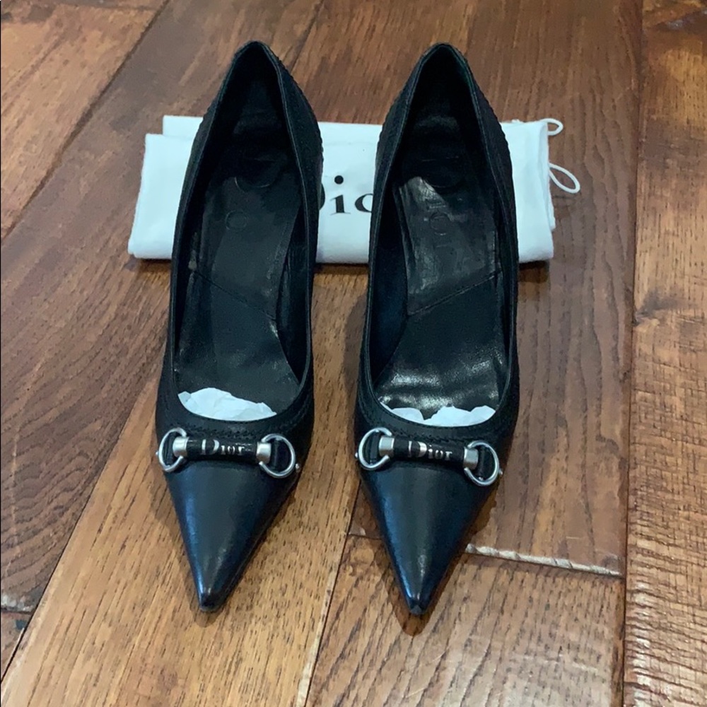 DIOR BLACK PUMPS SIZE 38